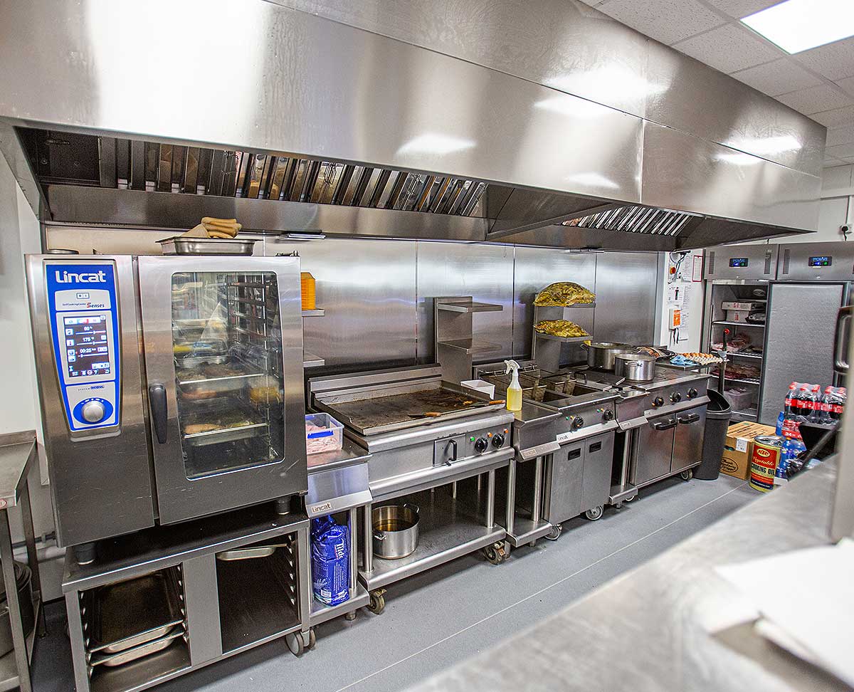 Temporary catering facilities