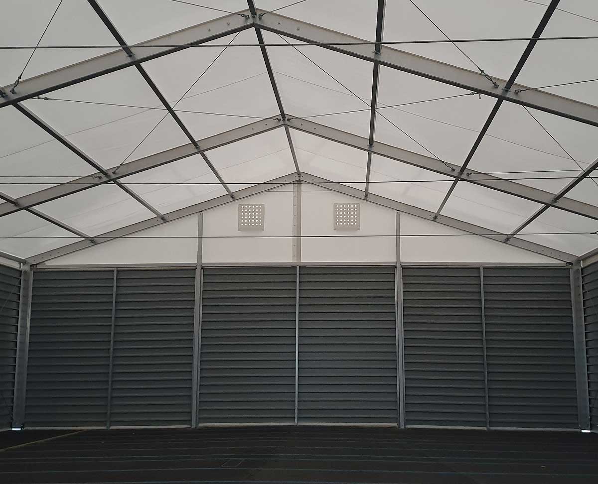 Temporary Building Interior