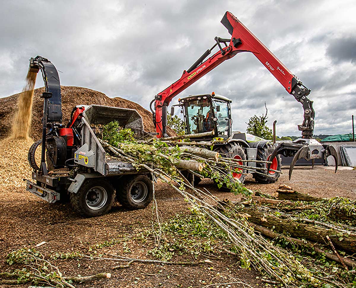 Woodchipping machinery