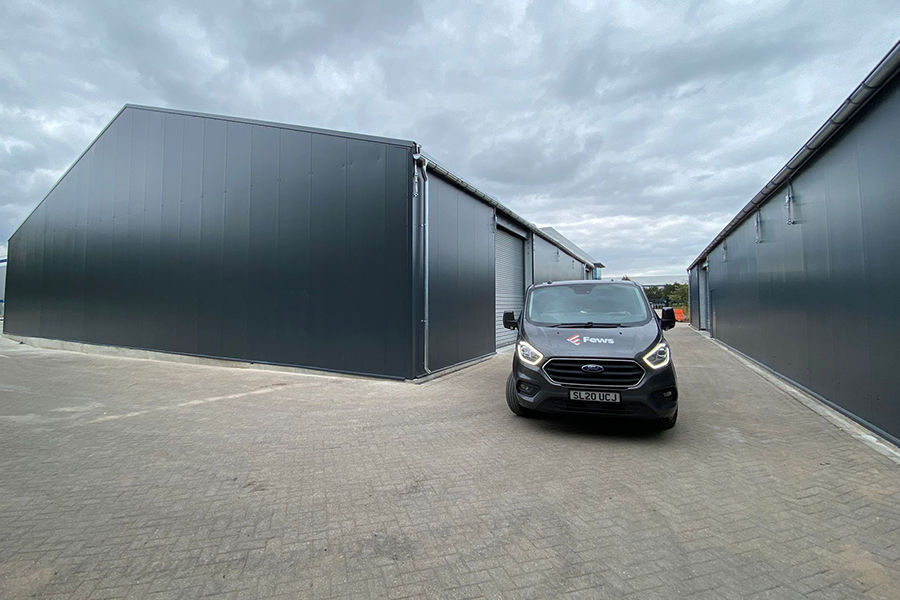 Film Studio Temporary Storage Marquee