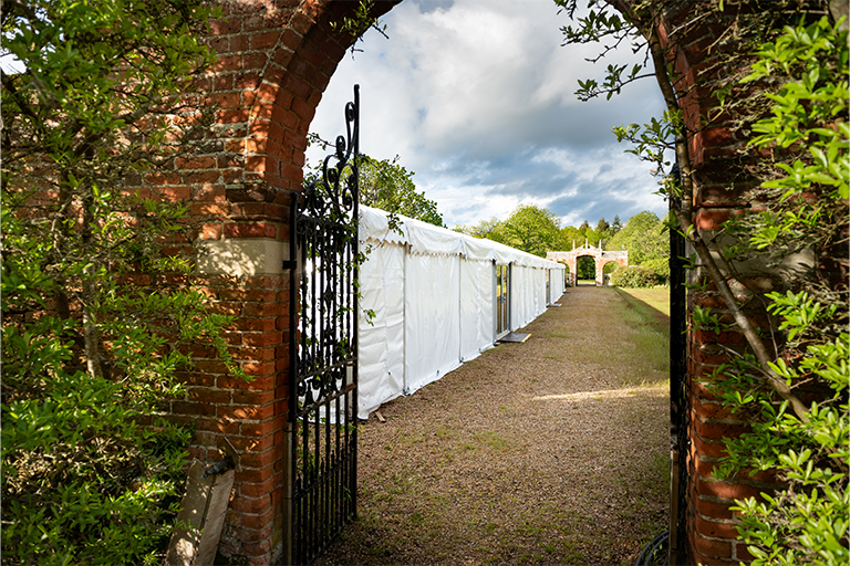 Film Studio Temporary Storage Marquee