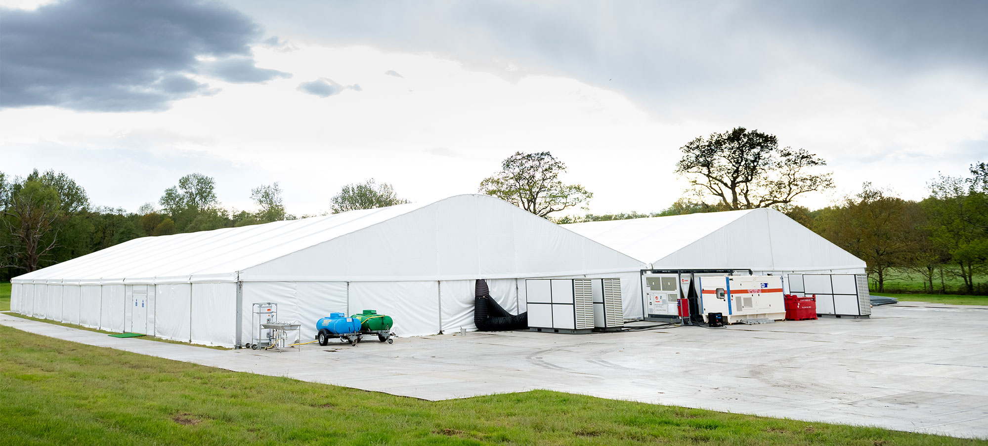 Marquee hire and temporary structures