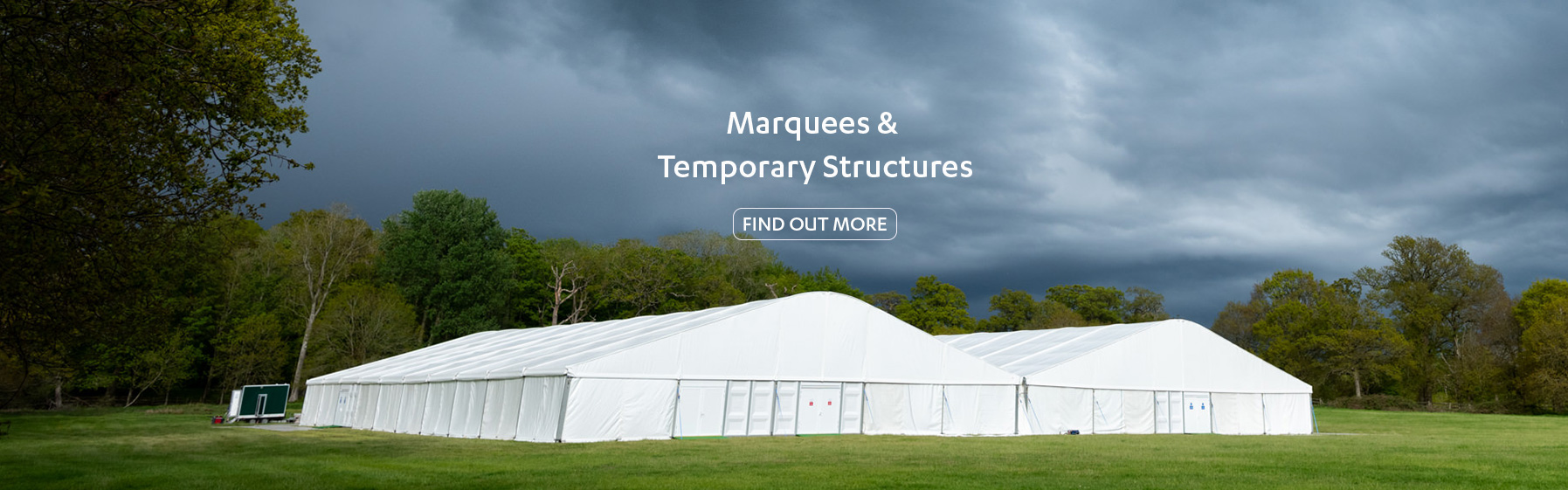 Film catering marquee