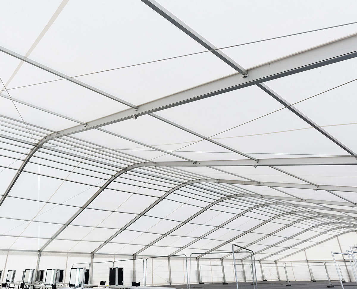 Premium marquee hire - marquee interior