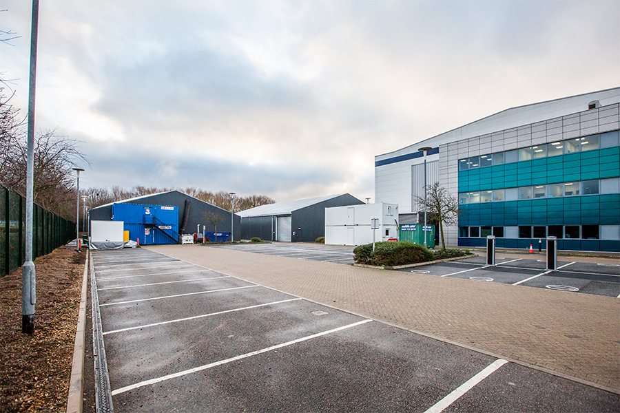 Film Studio Temporary Storage Marquee